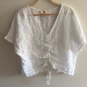Alexandre Laurent Bohemia Paris Linen Top